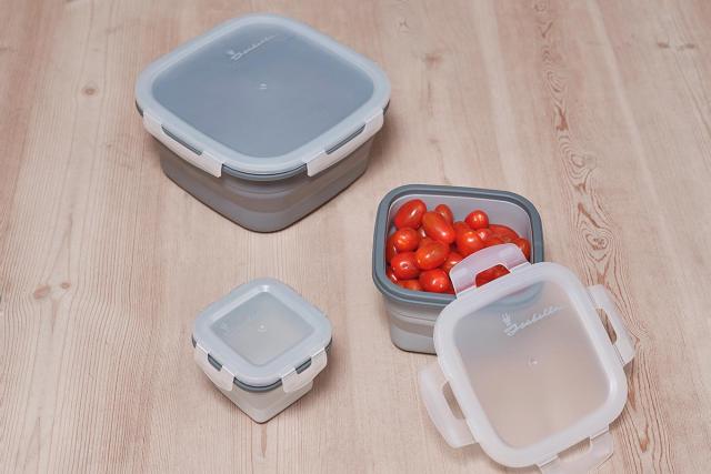 Folding food box set 3 pcs. Kitchen